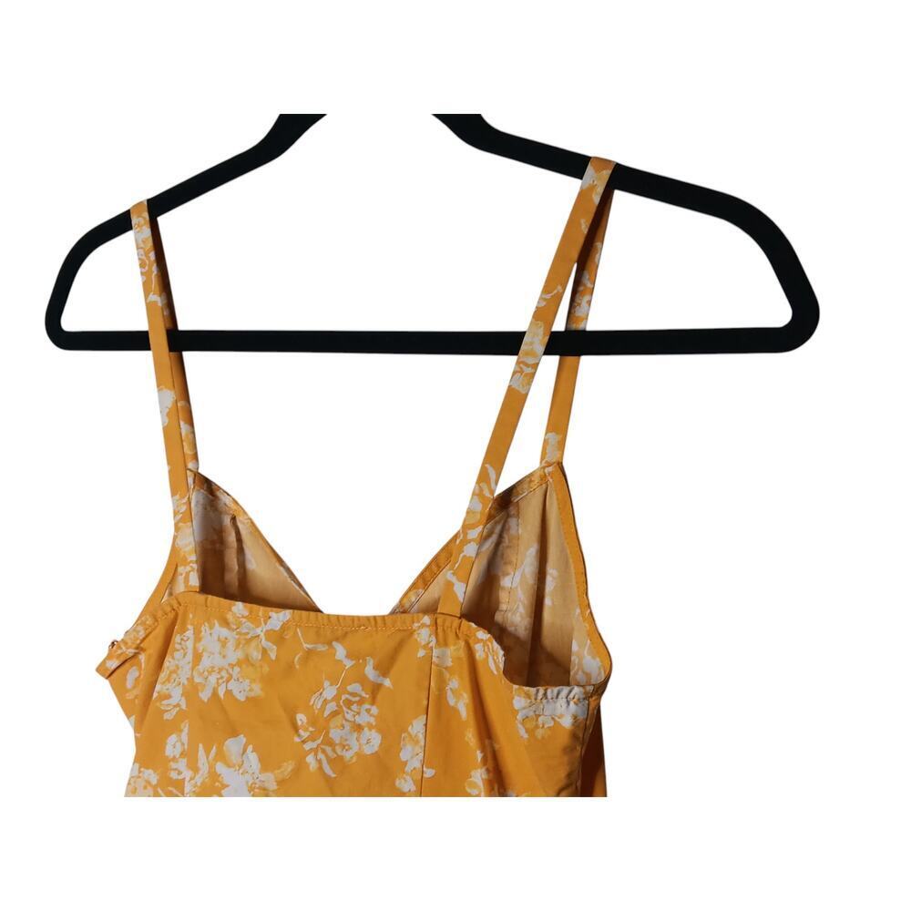 CAROLINE CONSTAS Orange floral cotton Arlette Romper SZ S - Picture 10 of 13